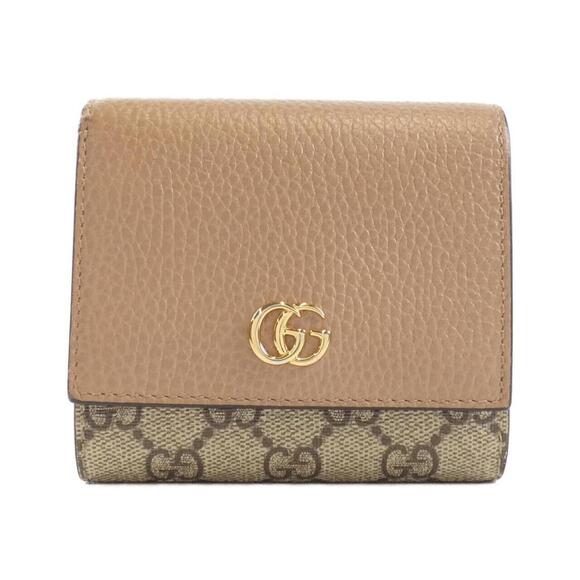 GUCCI Beige GG Marmont Wallet - Picture 1 of 9